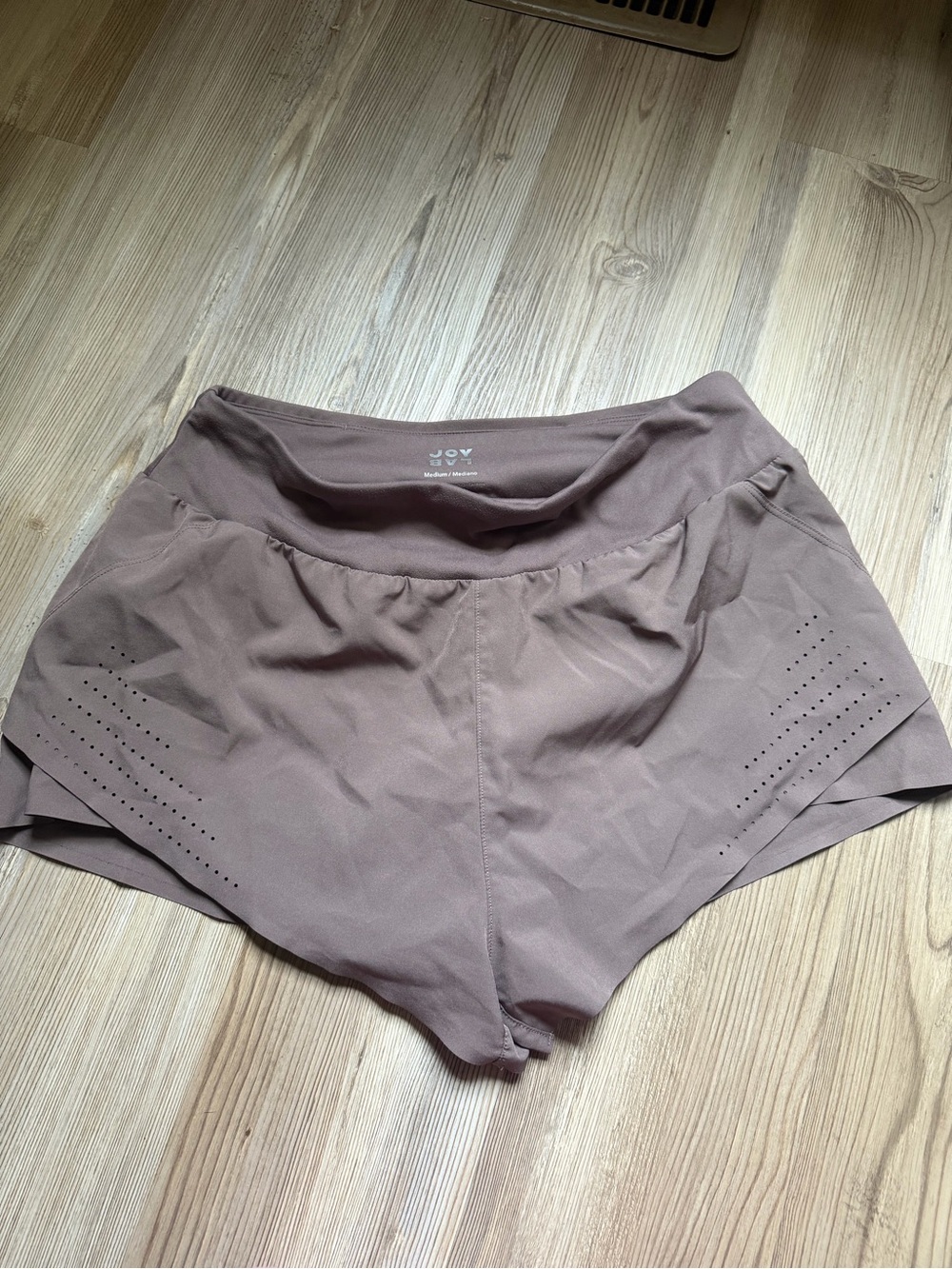 JoyLab mauve-brown high-rise athletic leggings